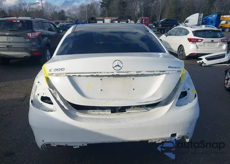 2015 Mercedes-Benz C 300 Sport 4Matic from USA, damaged, VIN 55SWF4KB7FU040969